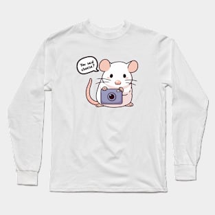 Camera Hamster Long Sleeve T-Shirt